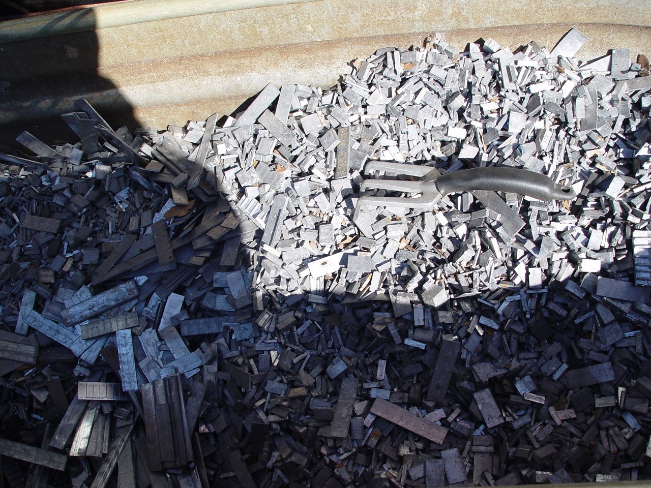 30 Lbs Linotype bars super clean. Bullet casting, industrial use. Hand smelted!
