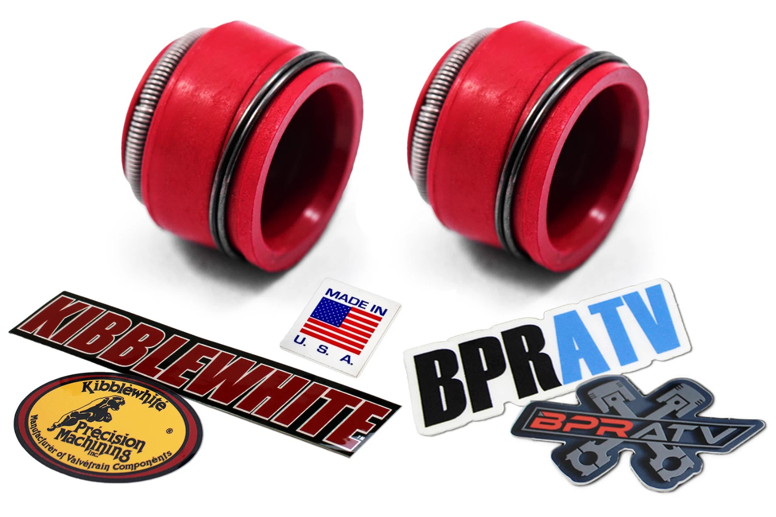 14-19 Yamaha YZ450F Kibblewhite Black Diamond Valve Kit OEM Replacement Valves 4