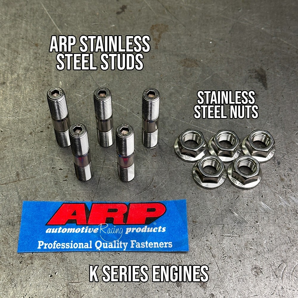 ARP Stainless Steel K Series Exhaust Manifold Stud Kit For Honda Acura K20 K24