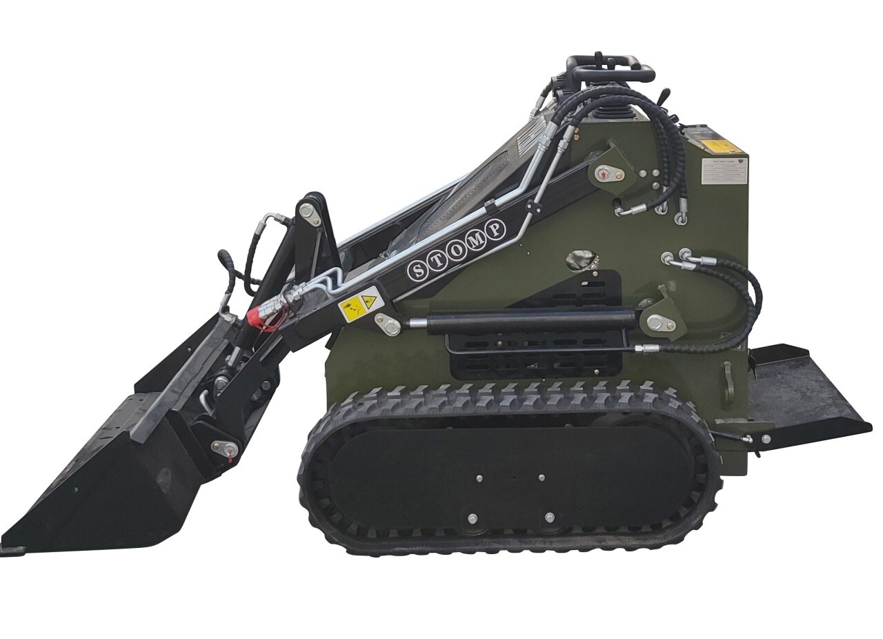 2025 NEW Skid-Steer Loader Tracked 22.1 HP Honda EPA Gasoline Engine 3 Hy Valves