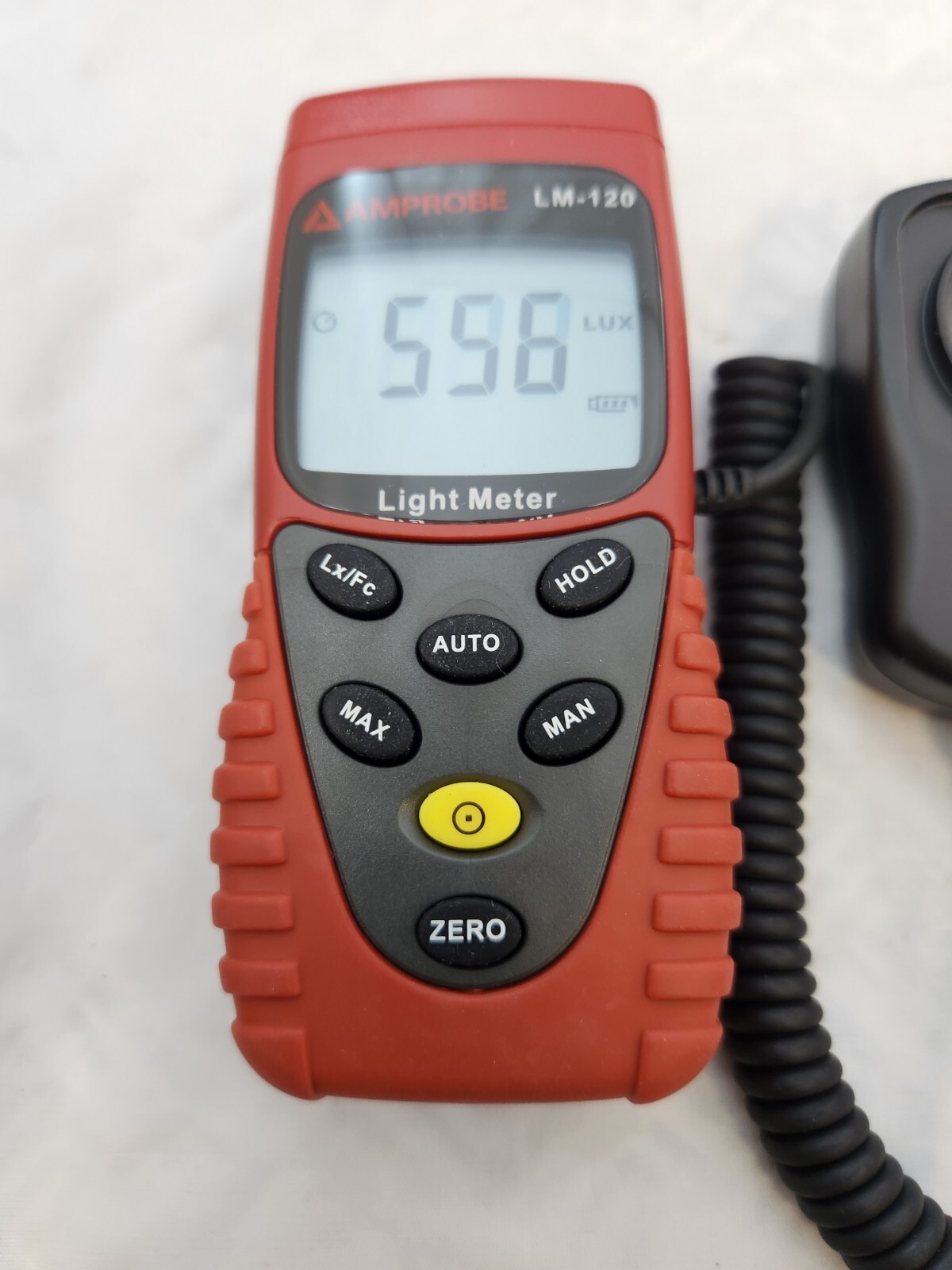 AMPROBE LM-120 Light Meter Auto Ranging, NEW OLD STOCK