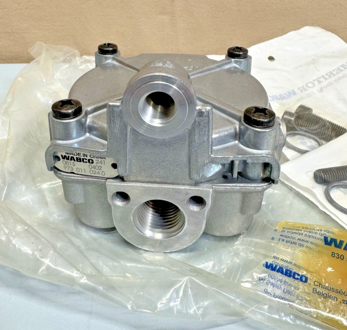 Meritor WABCO S4725000072 Relay Valve Kit ABS Air Brake OEM