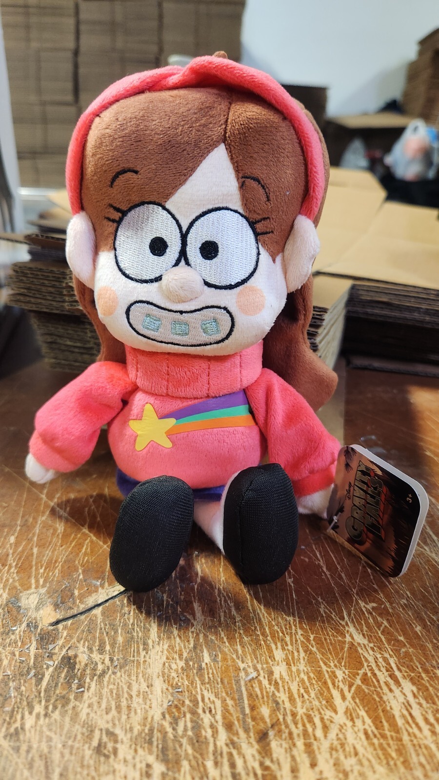 4x GRAVITY FALLS 8" PLUSH COMPLETE SET DISNEY AUTHENTIC BILL CIPHER NEW IN BAG