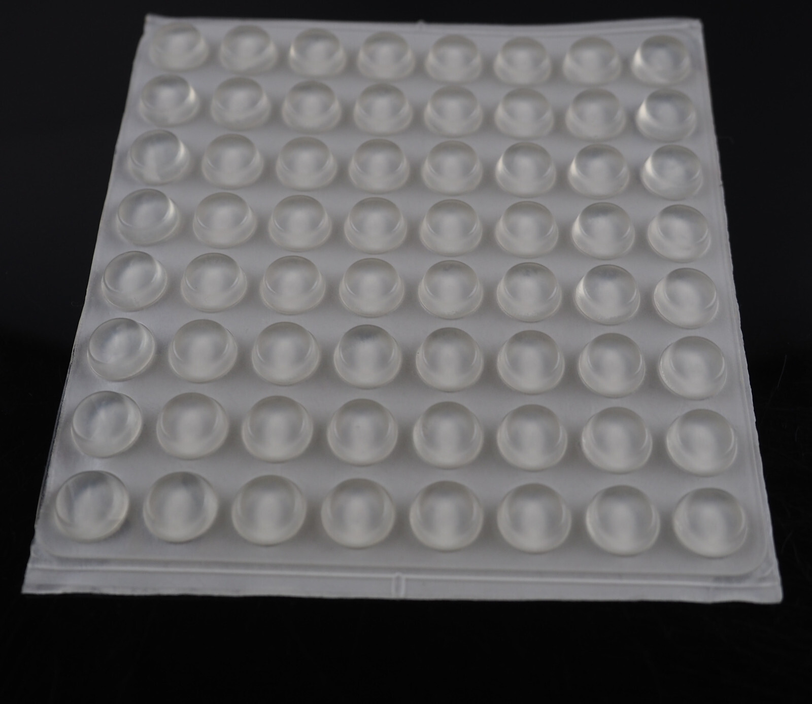 64PCS Clear Cabinet Door Circular Drawer Cylindrical Cylinder Flat Feet Bumpers