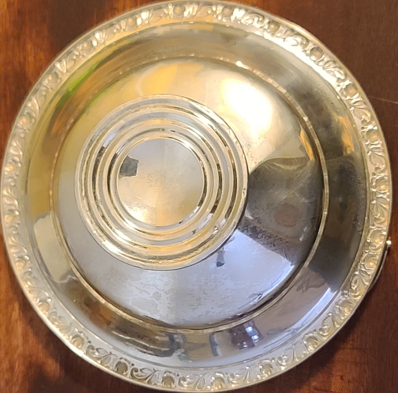 👑NICE👑 Sterling Silver Handled Candy Dish 💥145 Grams💥(weighted)