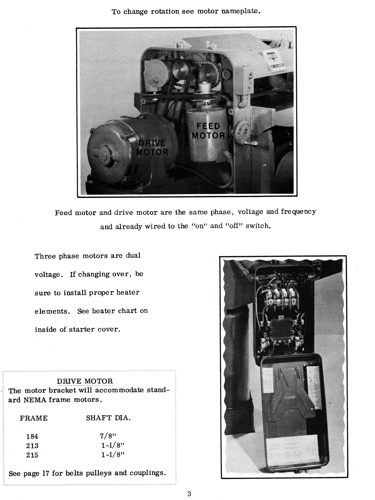 DELTA-Rockwell 18" Belt & Direct Wood Planer Owner Operator Parts Manual 0231