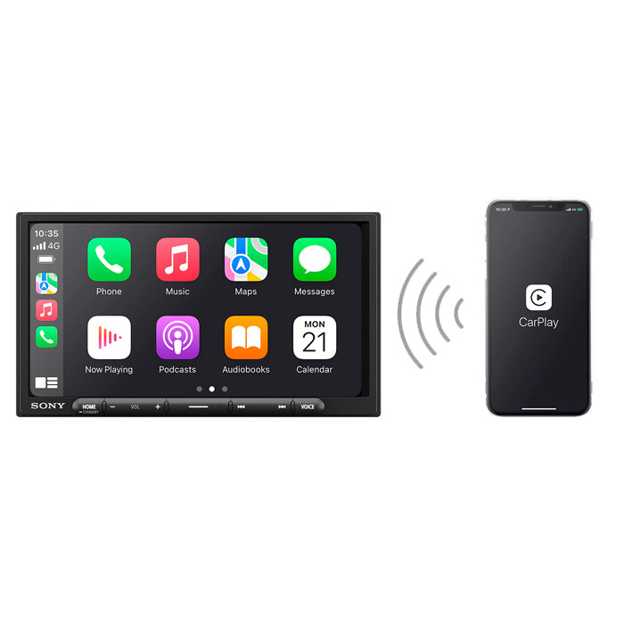 Sony XAV-AX4000 Digital Multimedia Receiver Wireless Apple Carplay, Android Auto