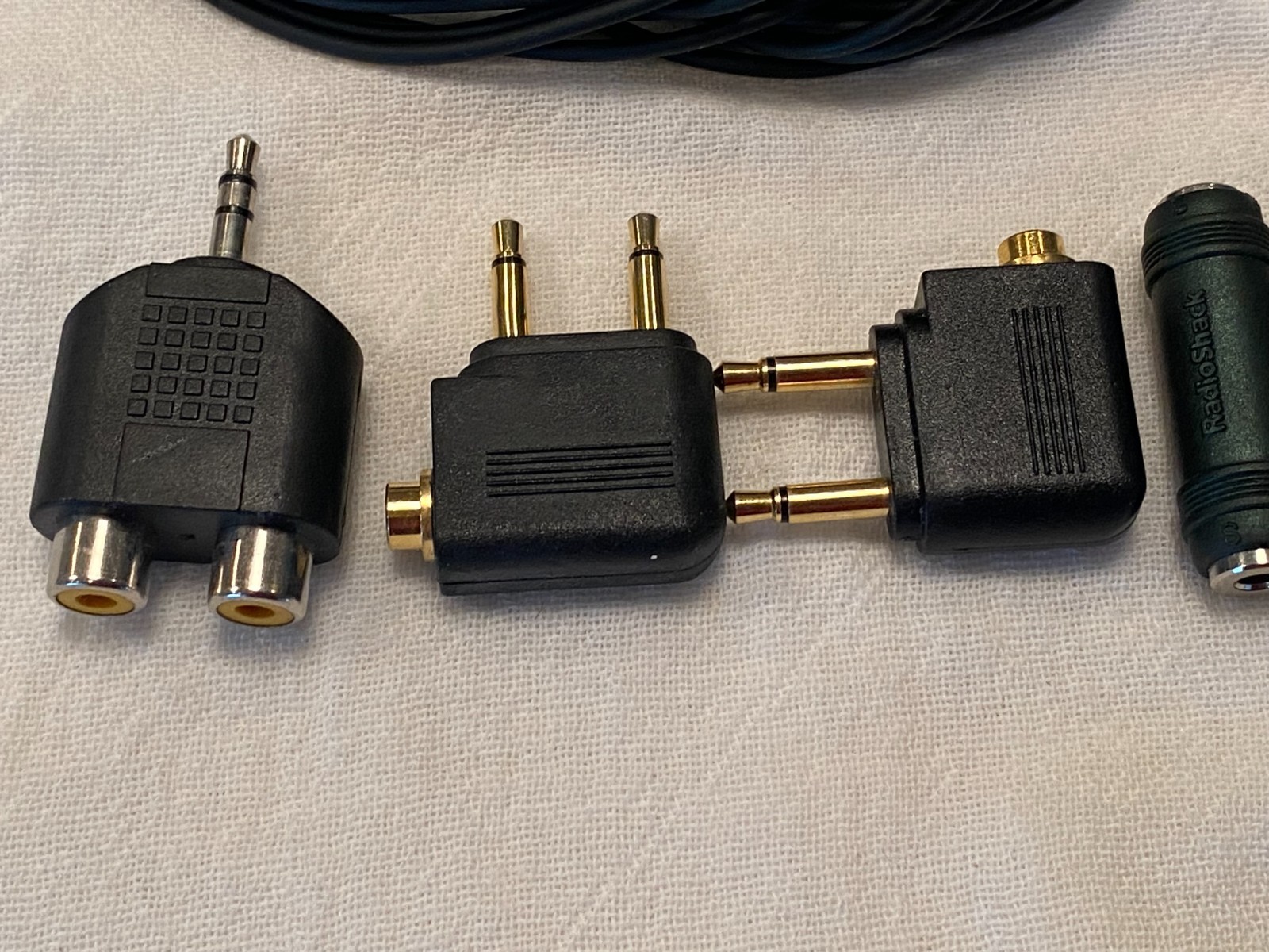 Genuine Bose Headphone Adaptors Cables Airline & Others