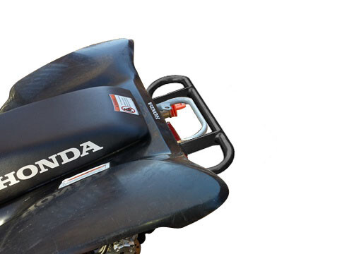 Nano Design Rear Back Grab Bar Bumper For Honda TRX 400EX TRX 400X ATV 1999-2016