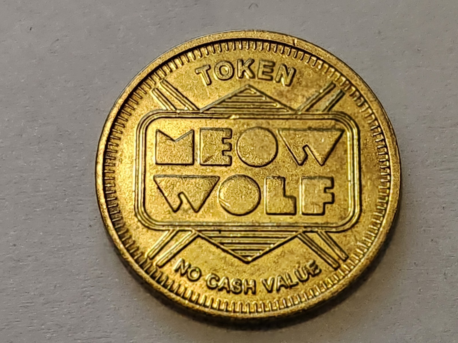 Meow Wolf Art Exhibit Collector Token