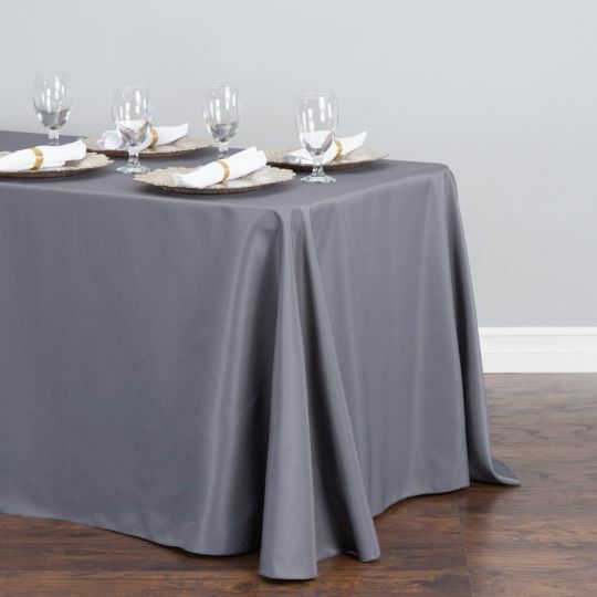 1/10 pack 90 x 156 in. Rectangular Polyester Tablecloths,33 Color Wedding Event