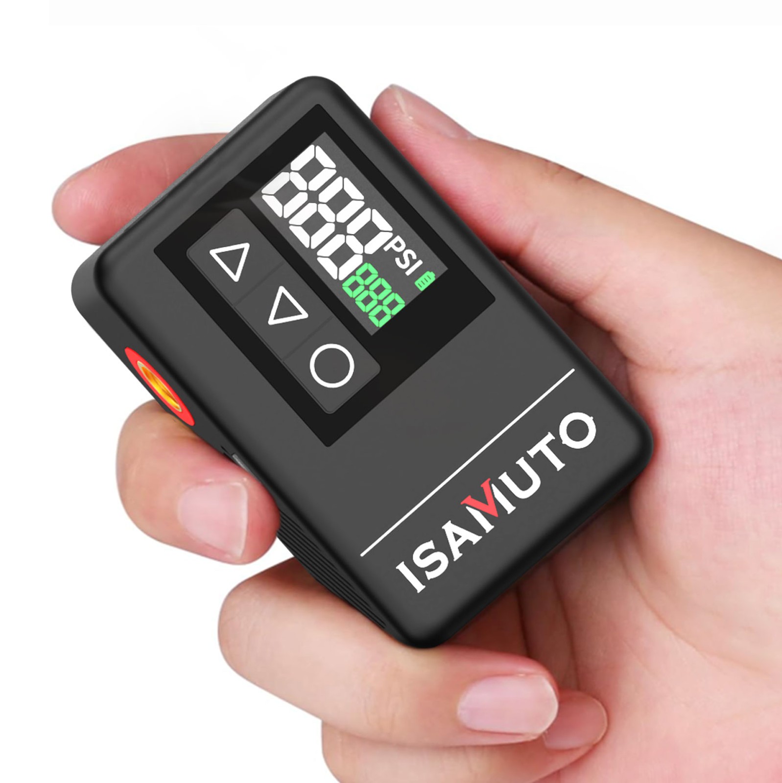 ISAMUTO MINI Portable Bicycle Tire Pump Max 120 PSI Fast Inflation Bike Air Pump