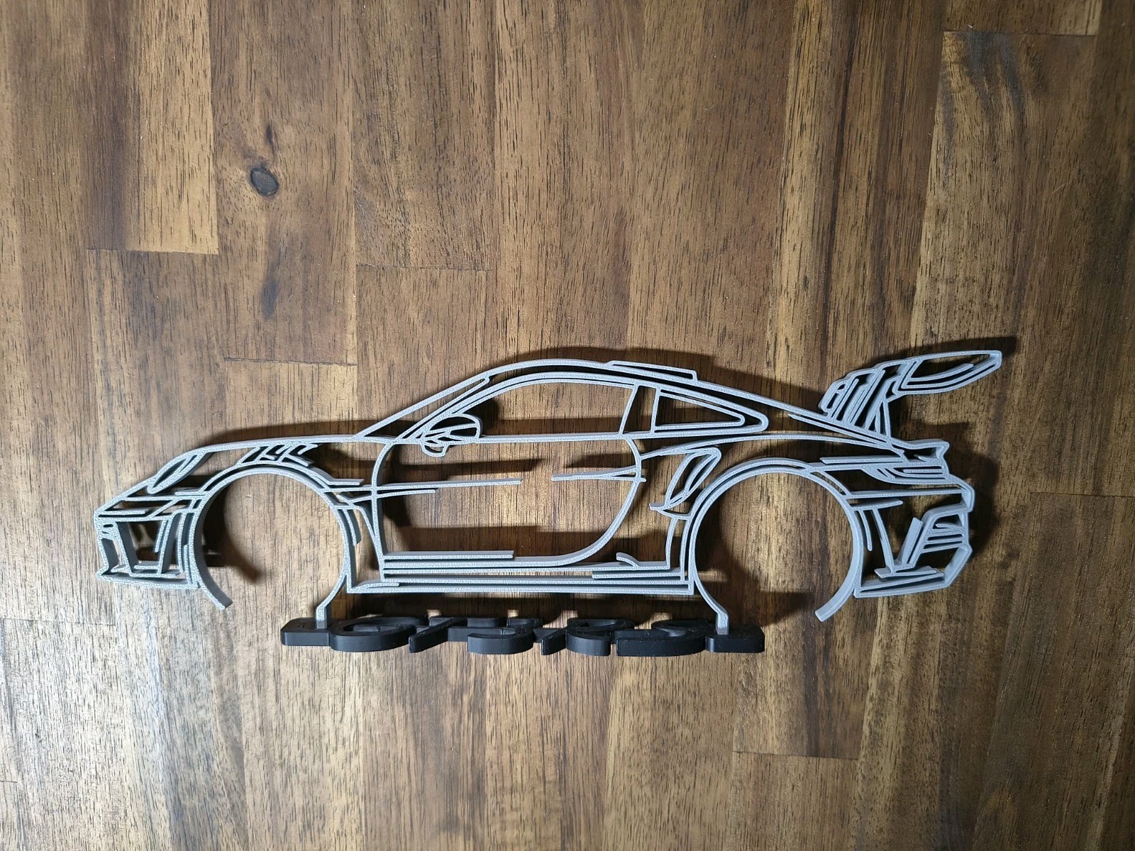 Porsche 911 GT3 RS 992 Art Decor For Wall Desk Office Man Cave Room Gift