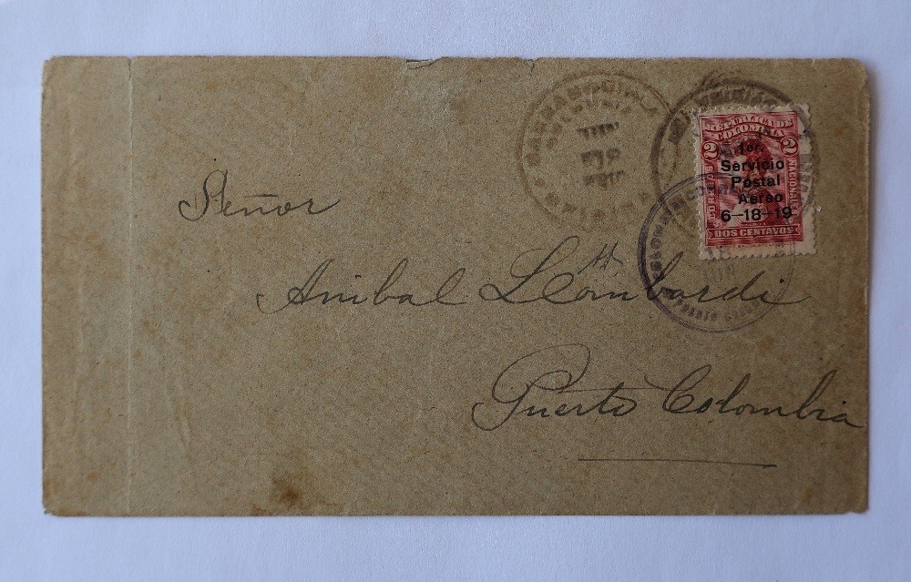 BARRANQUILA 1919 Colombia Please Read Description!