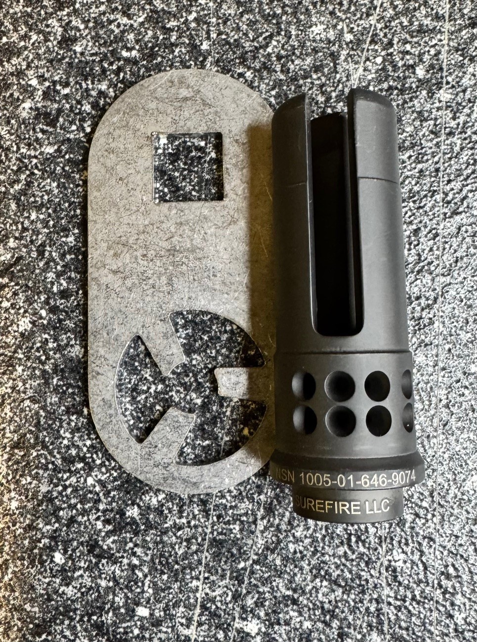 Brand New Surfire Warcomp SOCOM 1/2-28 With Wrench