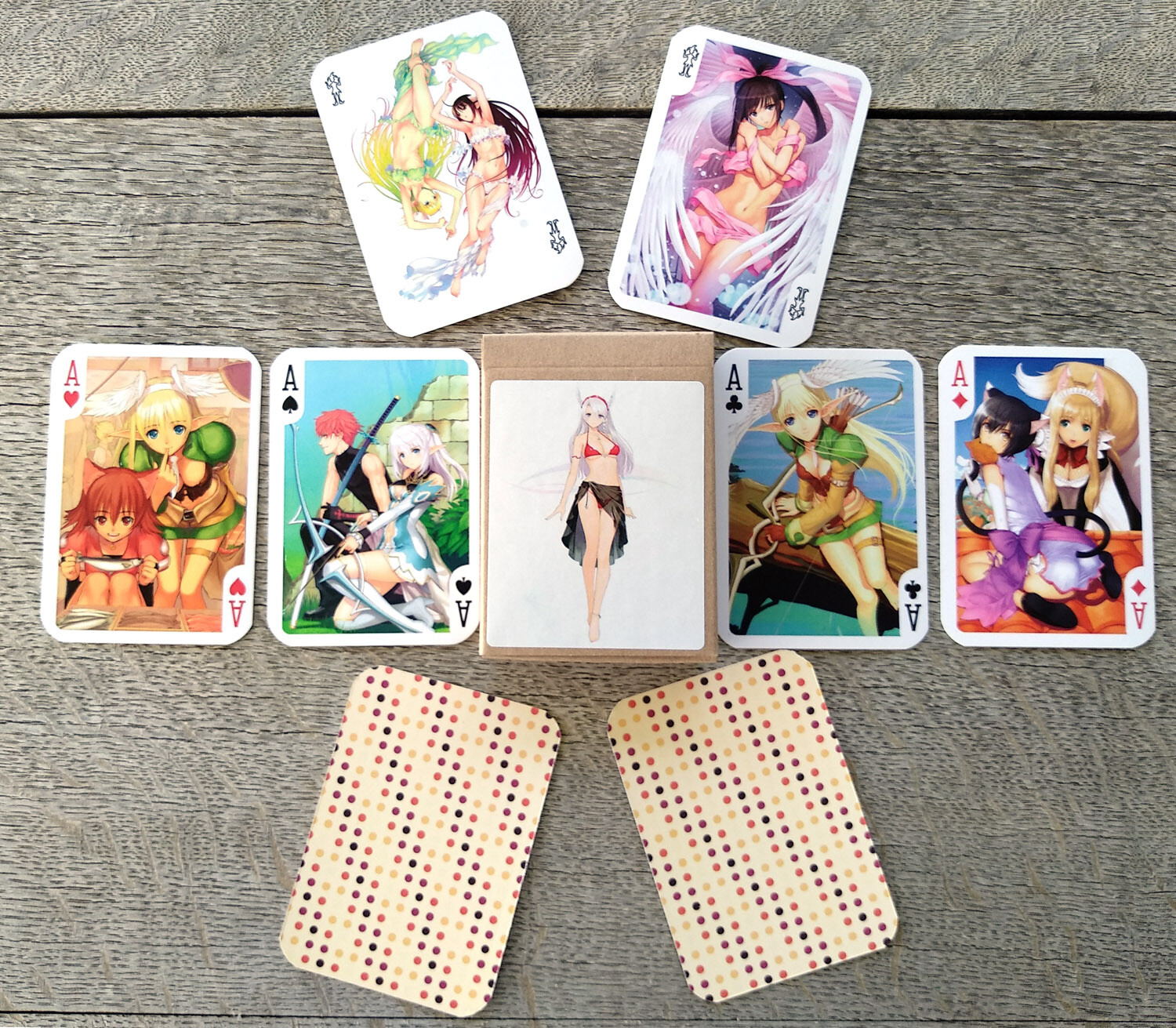 ANIME Playing Cards (Poker Deck 54 Cards) SHINING Taka Tony Ecchi Girls 323
