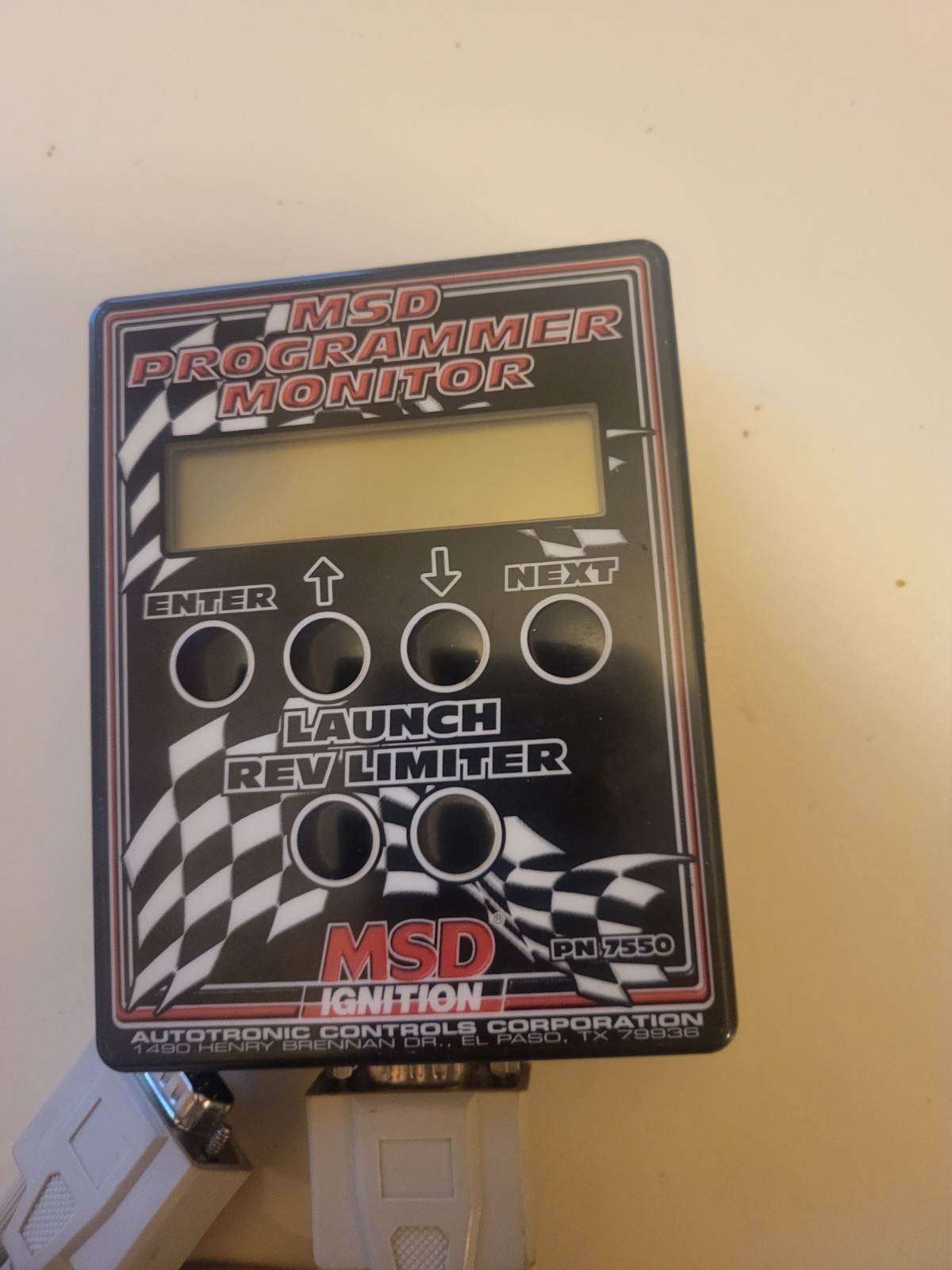 MSD Programmer/Monitor Controller Model MSD 7550