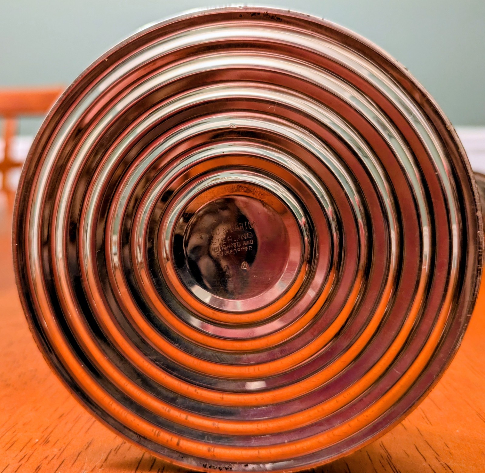 VINTAGE .925 STERLING SILVER REED & BARTON CANDELABRA 13.5" WEIGHTED