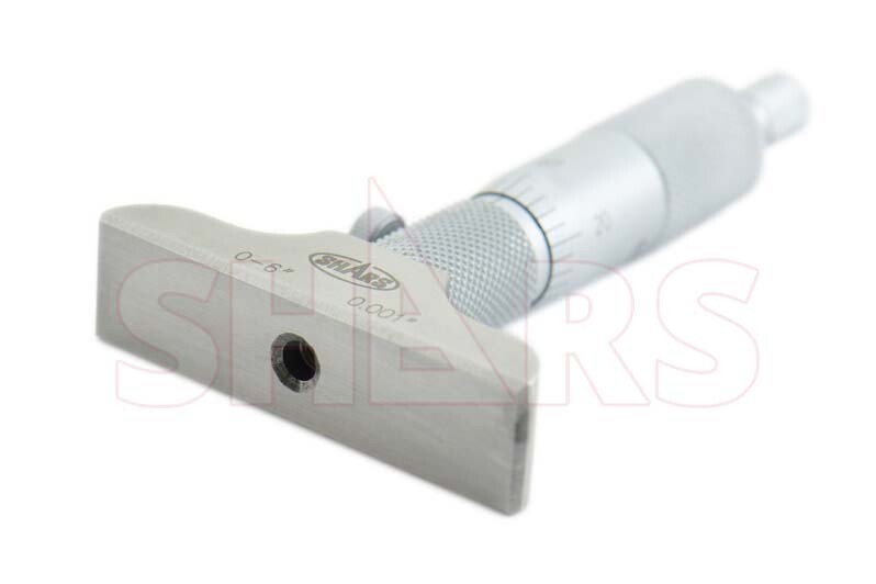Shars 0 - 6" Depth Micrometer Set Hardened Toolmaker Milling NEW P}