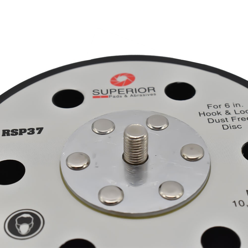 Random Orbit Sander Hook & Loop 6" Pad Replaces Porter Cable 18001 - RSP37