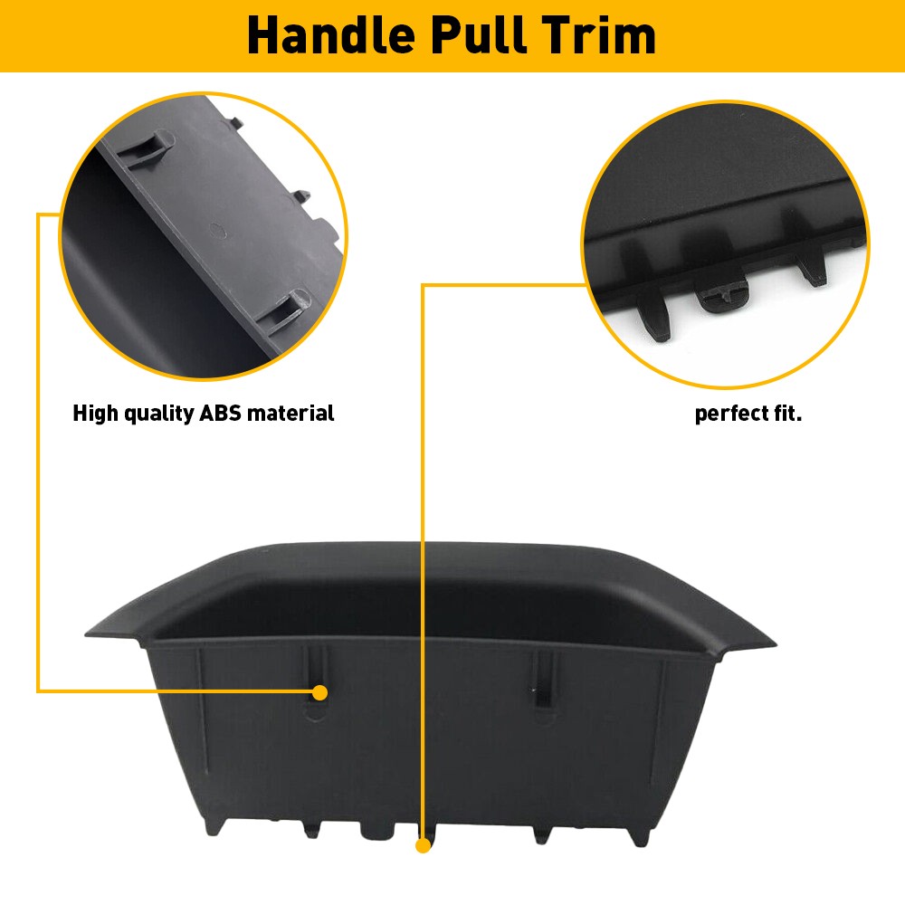 For 2011-2017 BMW F25 F26 X3 X4 Left Door Interior Inner Handle Pull Trim EXV