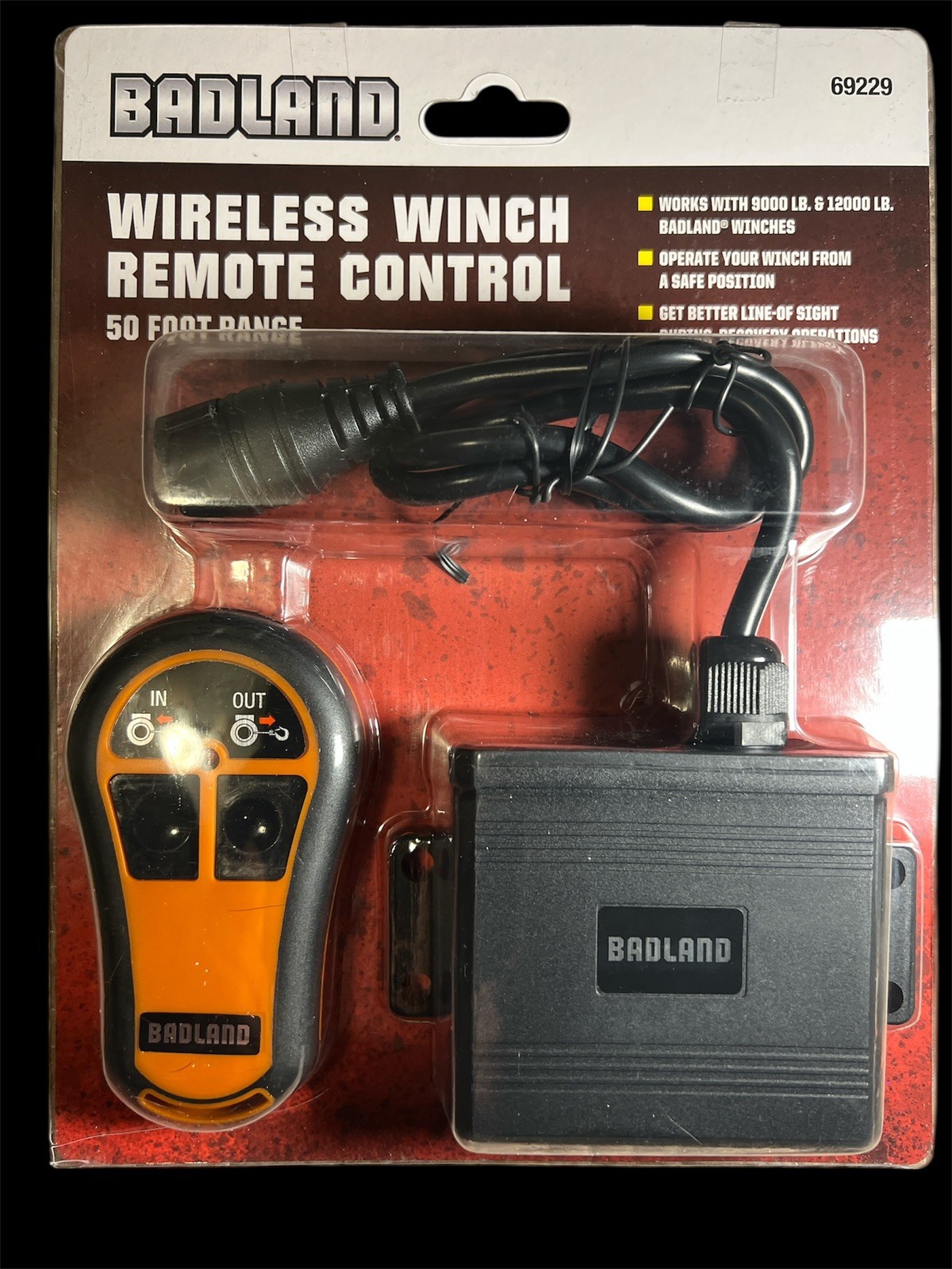 BADLAND WIRELESS WINCH  REMOTE CONTROL ( NEW )