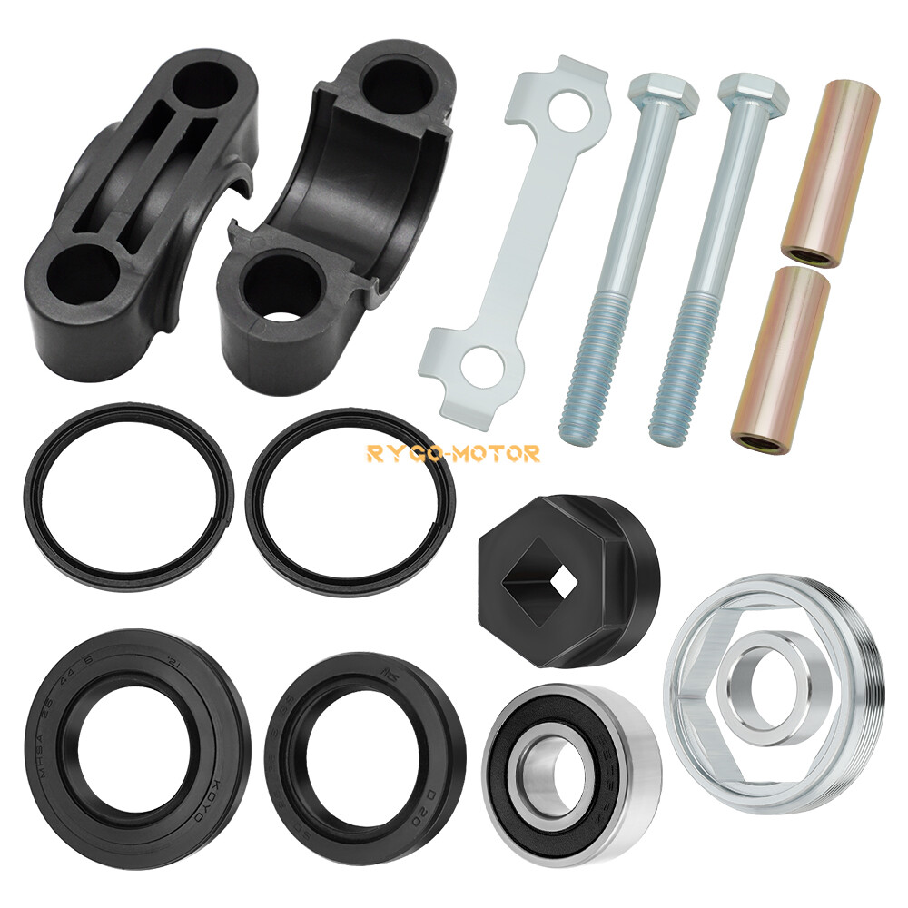 Steering Stem Bushing Bearing Seal Rebulid Kit for Yamaha Banshee 350 Bruin 350