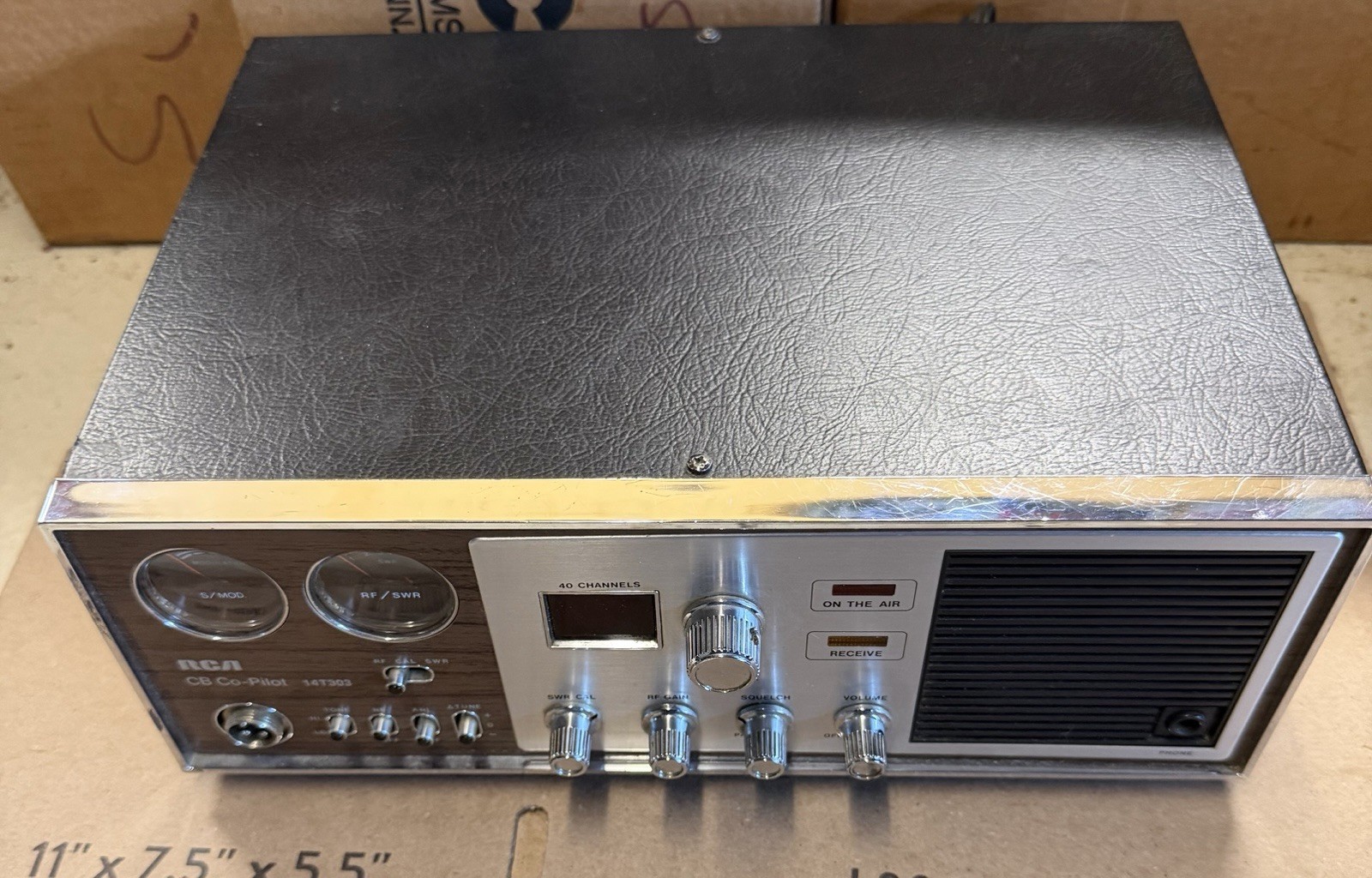 Vintage RCA Co-Pilot 14T303 40 Channel Base Station CB