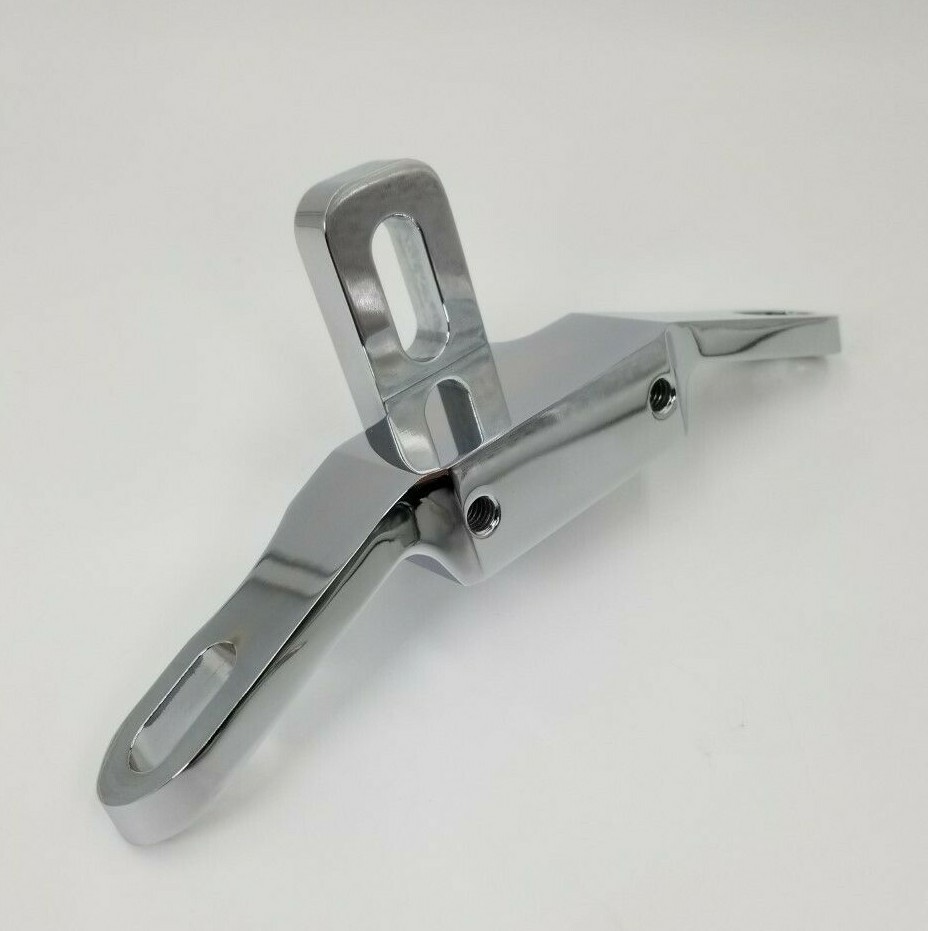 Chrome Top Motor Mount w Coil Holes for Harley FL FX 1948-99 Panhead Shovelhead