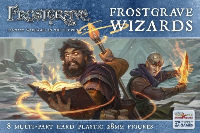 FROSTGRAVE - FGVP06 - Frostgrave Wizards - Plastic Box Set 28mm Fantasy D&D