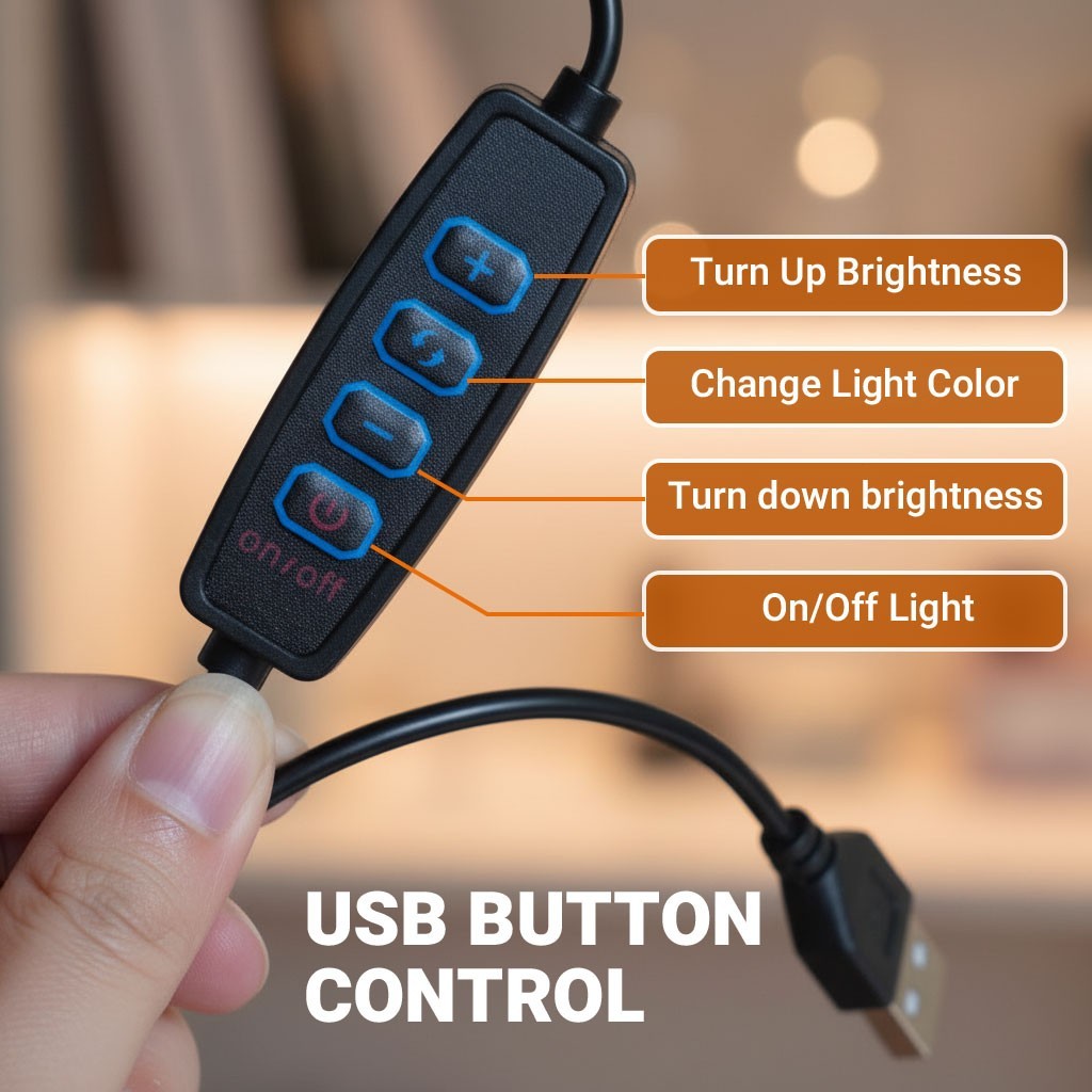 10-inch Ring Light LED Fill Light with Three Color temperatures for Live Video