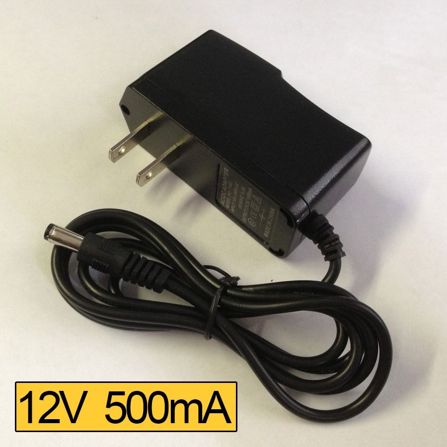 Power Adapter Supply 12V 500mA 1A 2A 3A 5A 6A 8A 10A 5.5/2.1 DC Power Plug lot