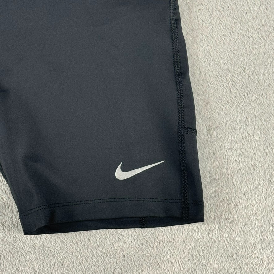 Nike Fast Womens Dri-Fit 7" Compression Running Shorts CJ2373-010 Black Size XL