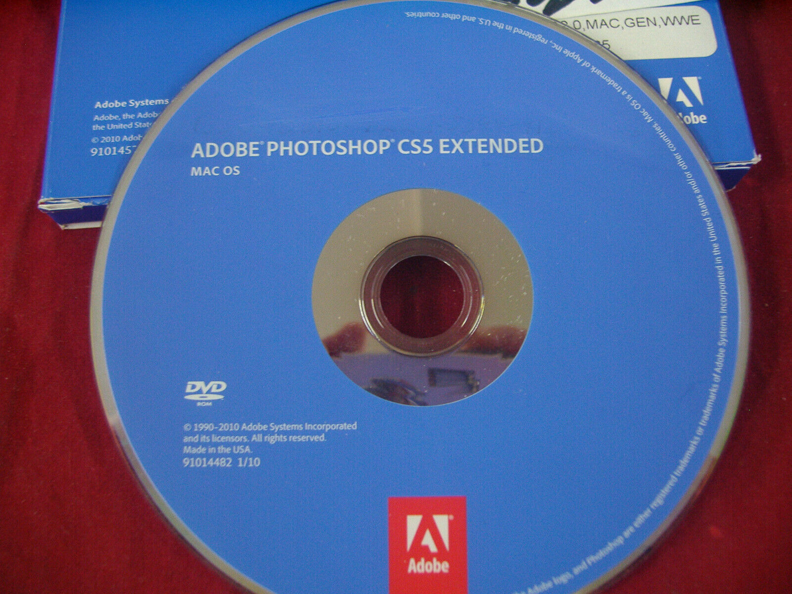 Adobe Photoshop CS5 Extended For MAC Full Retail DVD Version