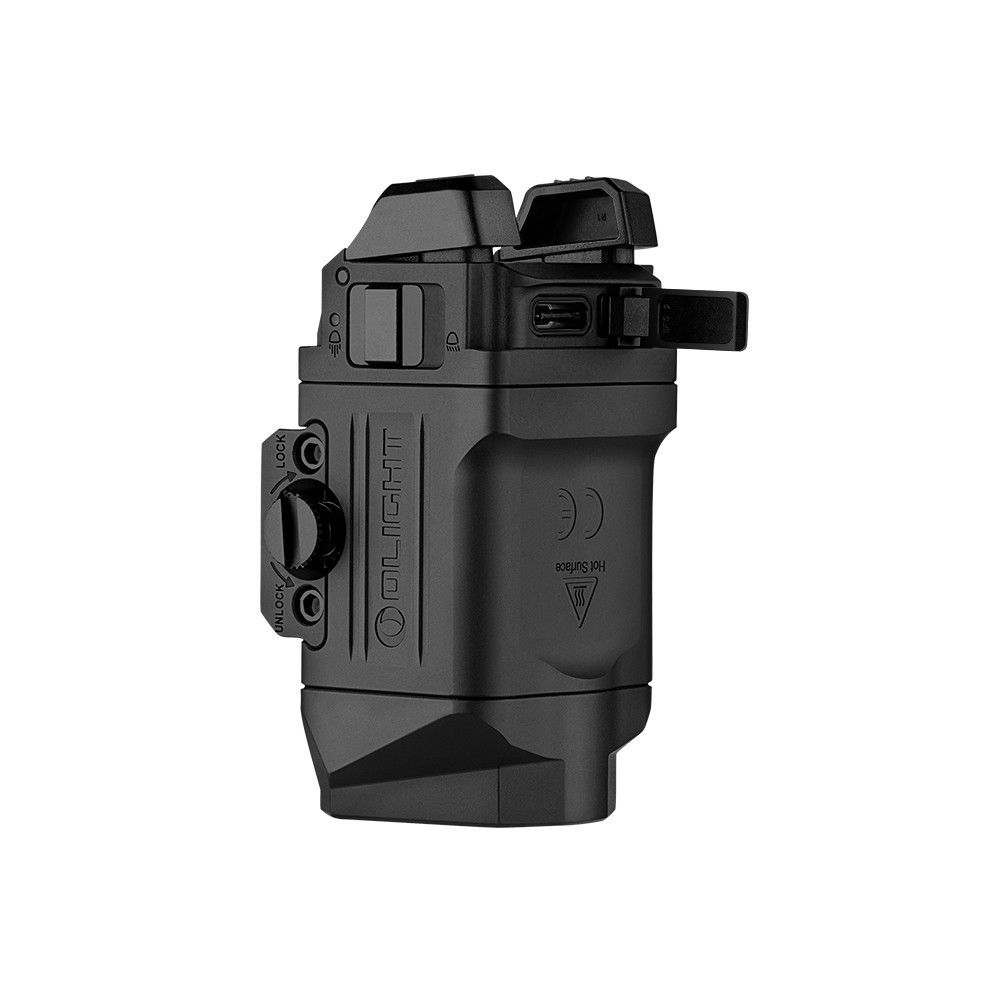 Olight PL X Tactical Light Matte Black Dual Beam Flashlight