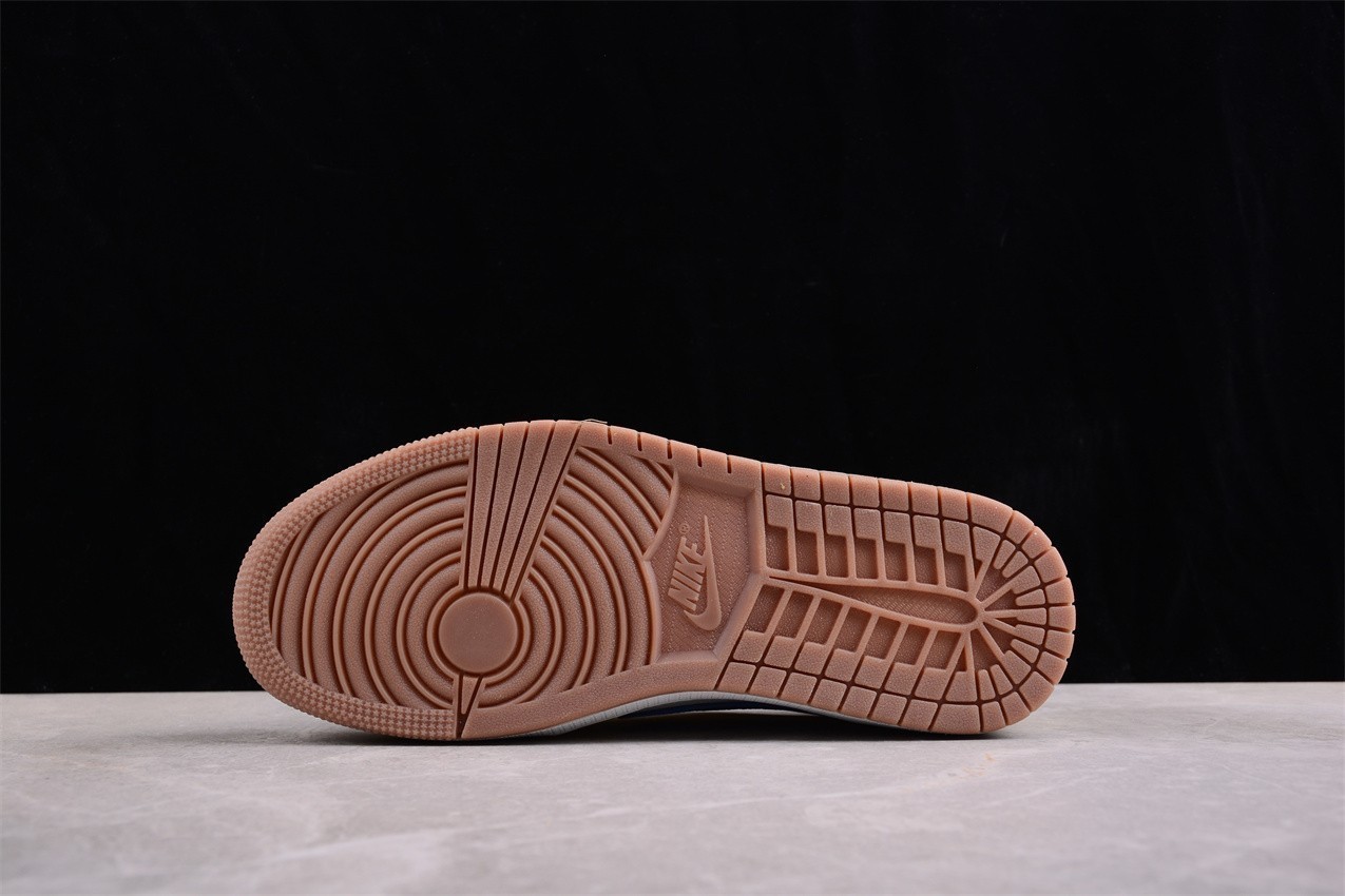 US Size 7-12 Men's Travis Scott x Jordan 1 Low OG "Canary Yellow" Sneakers