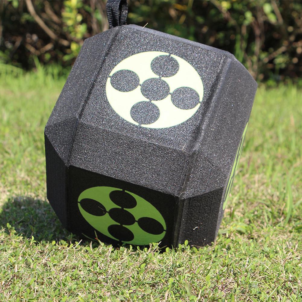 Archery Polyhedral Target 3D High Density Self Healing Foam Cube Target Shooting