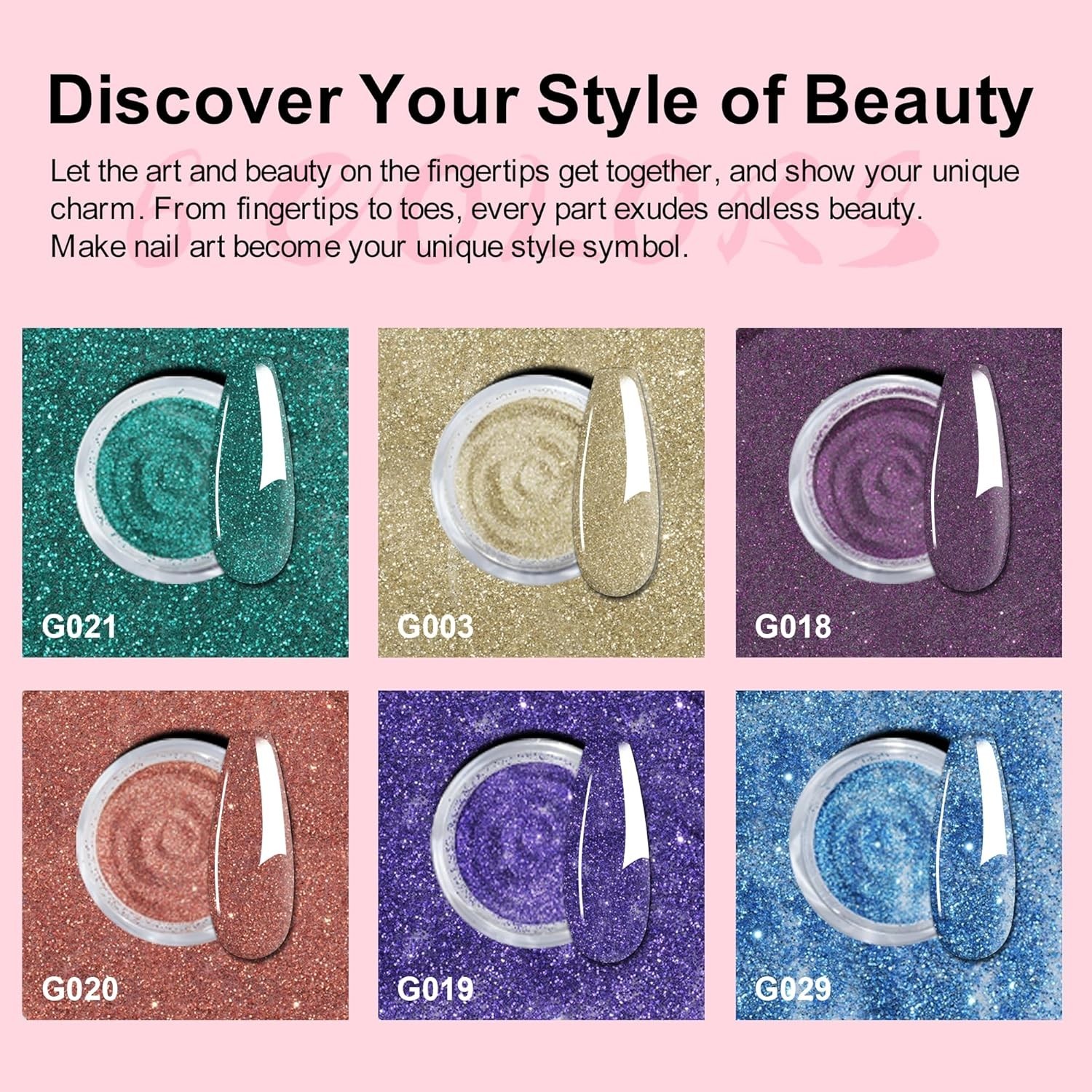 12-Pc Dip Powder Nail Kit – Safe, Odor-Free & Easy Application for Women