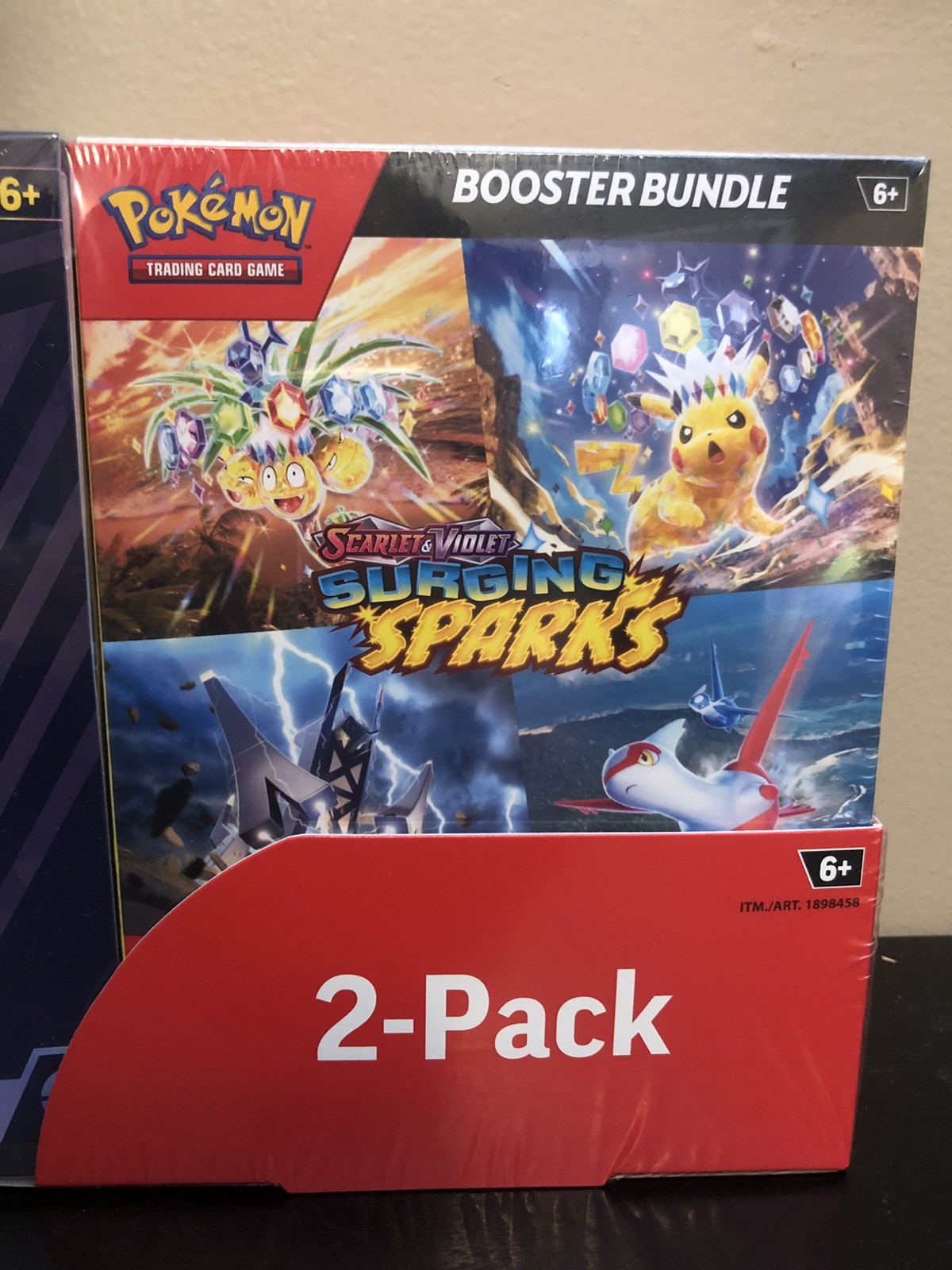 Pokemon Surging Sparks Costco 2-Pack - Elite Trainer Box (ETB) + Booster Bundle