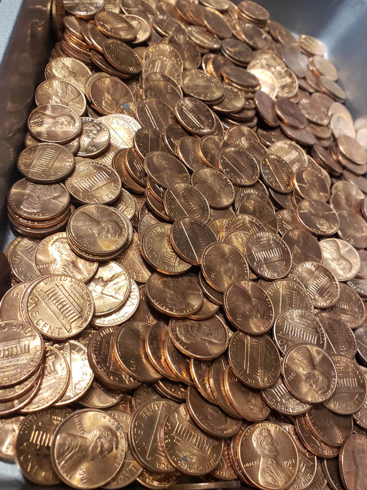4lbs Copper Pennies EXCELLENT CONDITION