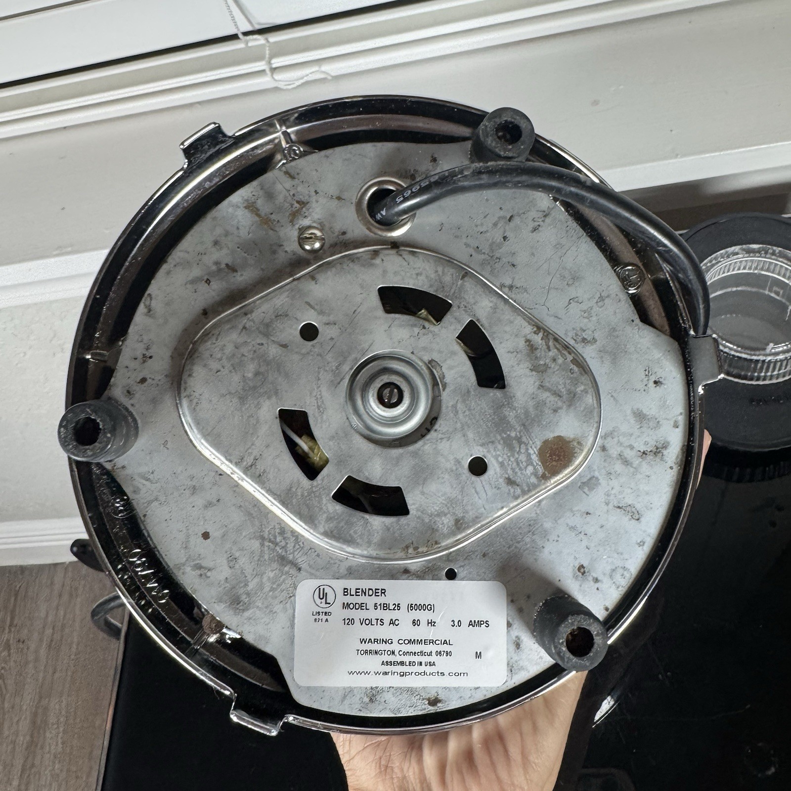 Rare Vintage Waring Electric Blender 51BL25 Beehive Chrome 2-Speed Tested Works