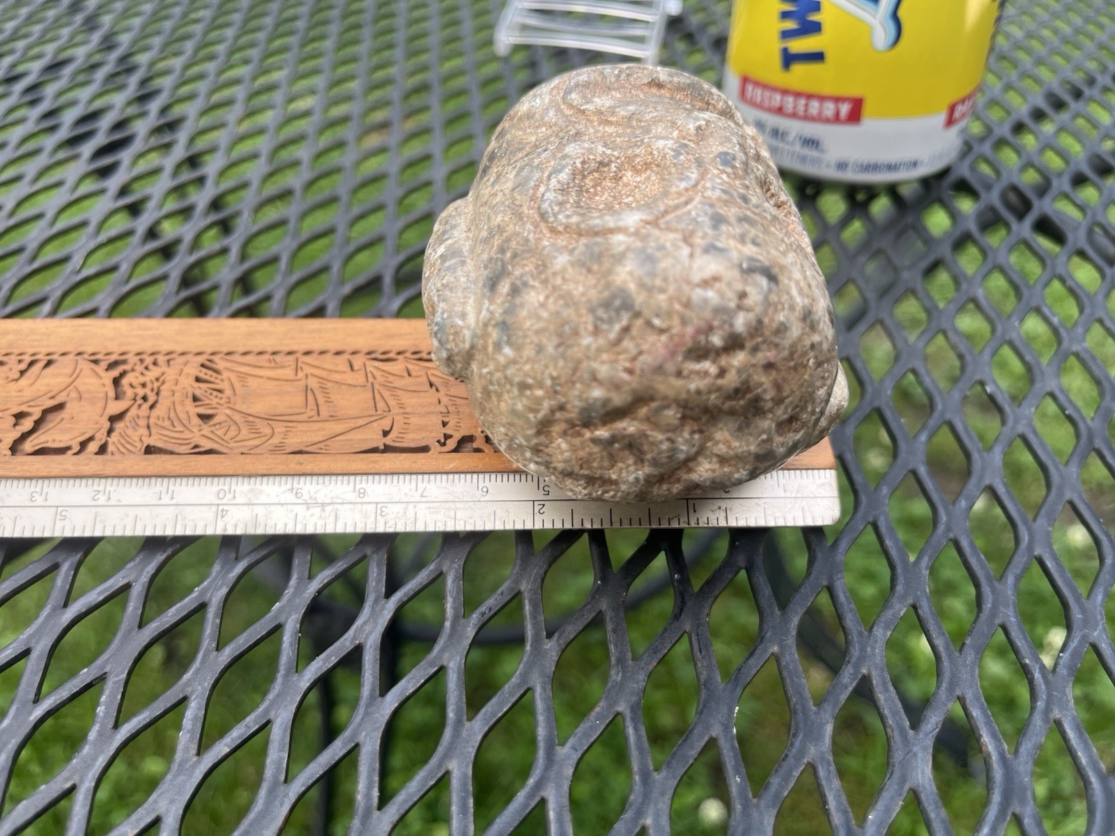 Big Taino Stone Tool Rare PreColumbian Ancient Artifact Arawak Caribe Mayan