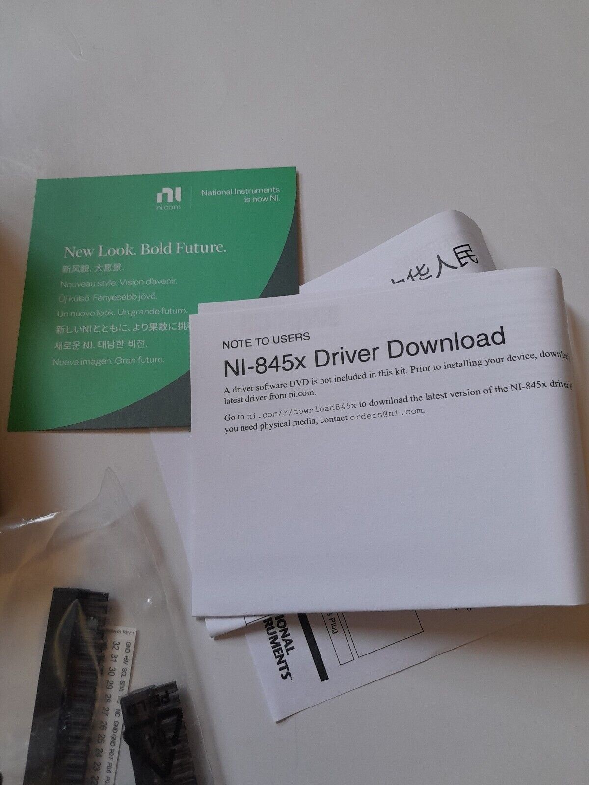 FREE SHIP 779553-01, NI-845x Data Acquisition Kit, With USB-8451 Card, New