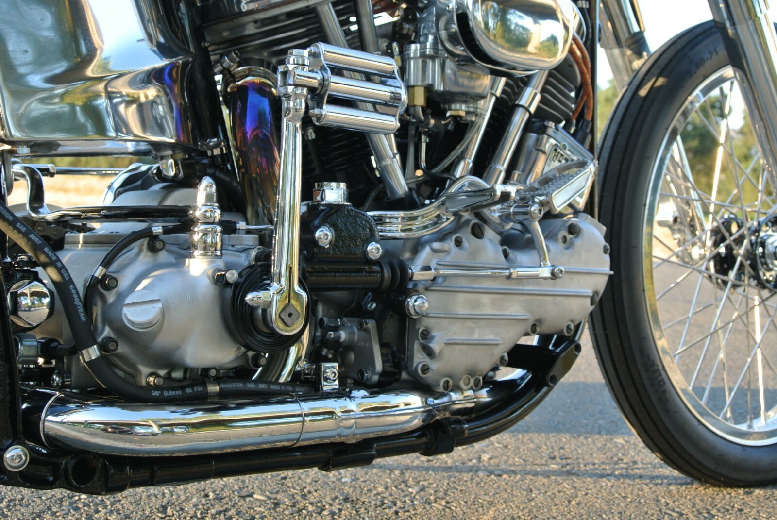 Harley 36-84 4 speed transmission kicker cover stainless 12 point aircraft nuts