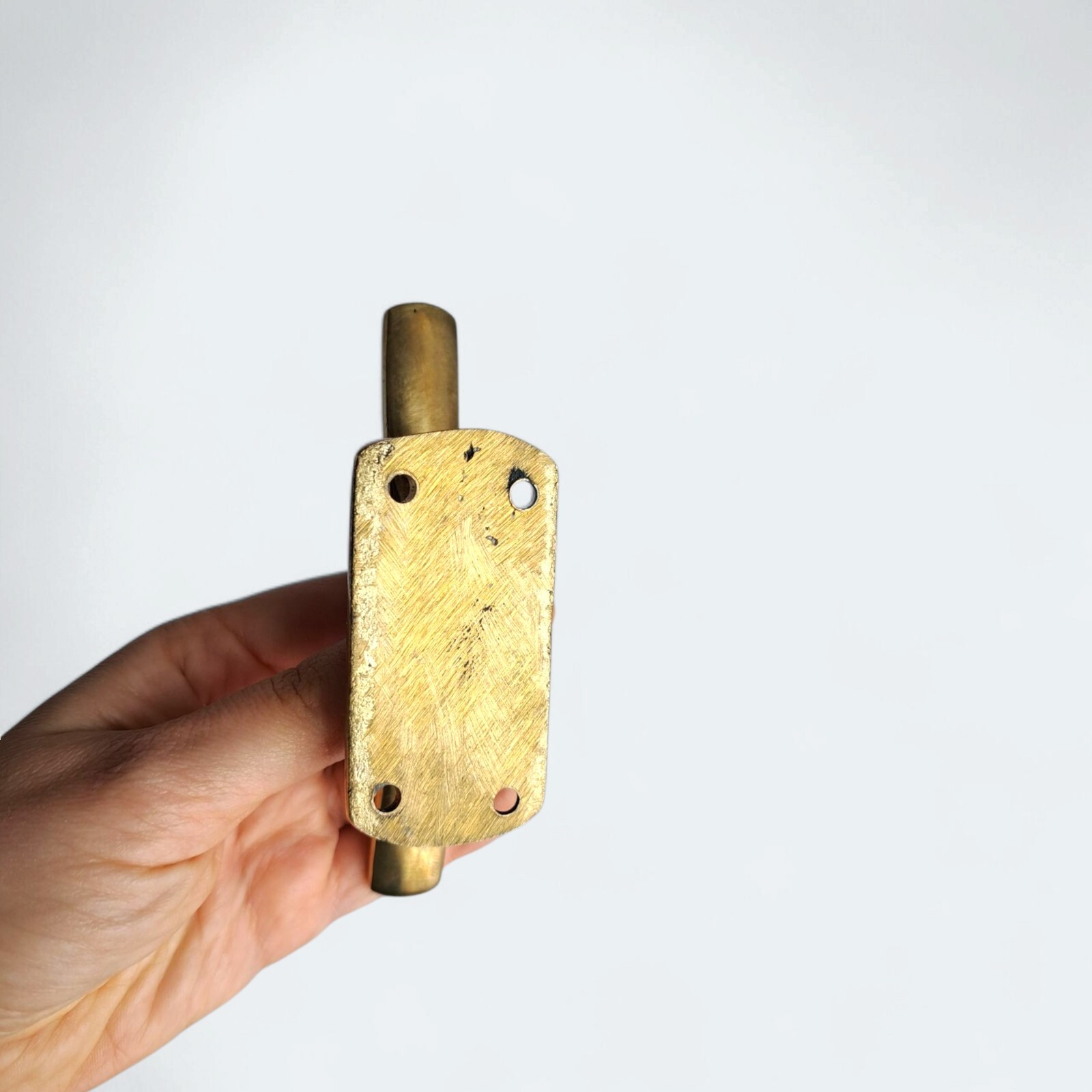 Solid Brass Boat Cleat, Functional, Nautical Gold Decor, 12cm/4.7in