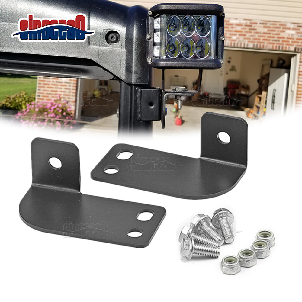 For Polaris Ranger Full Size 2013-25 Rear LED Cube Tailed Light Mount Brackets