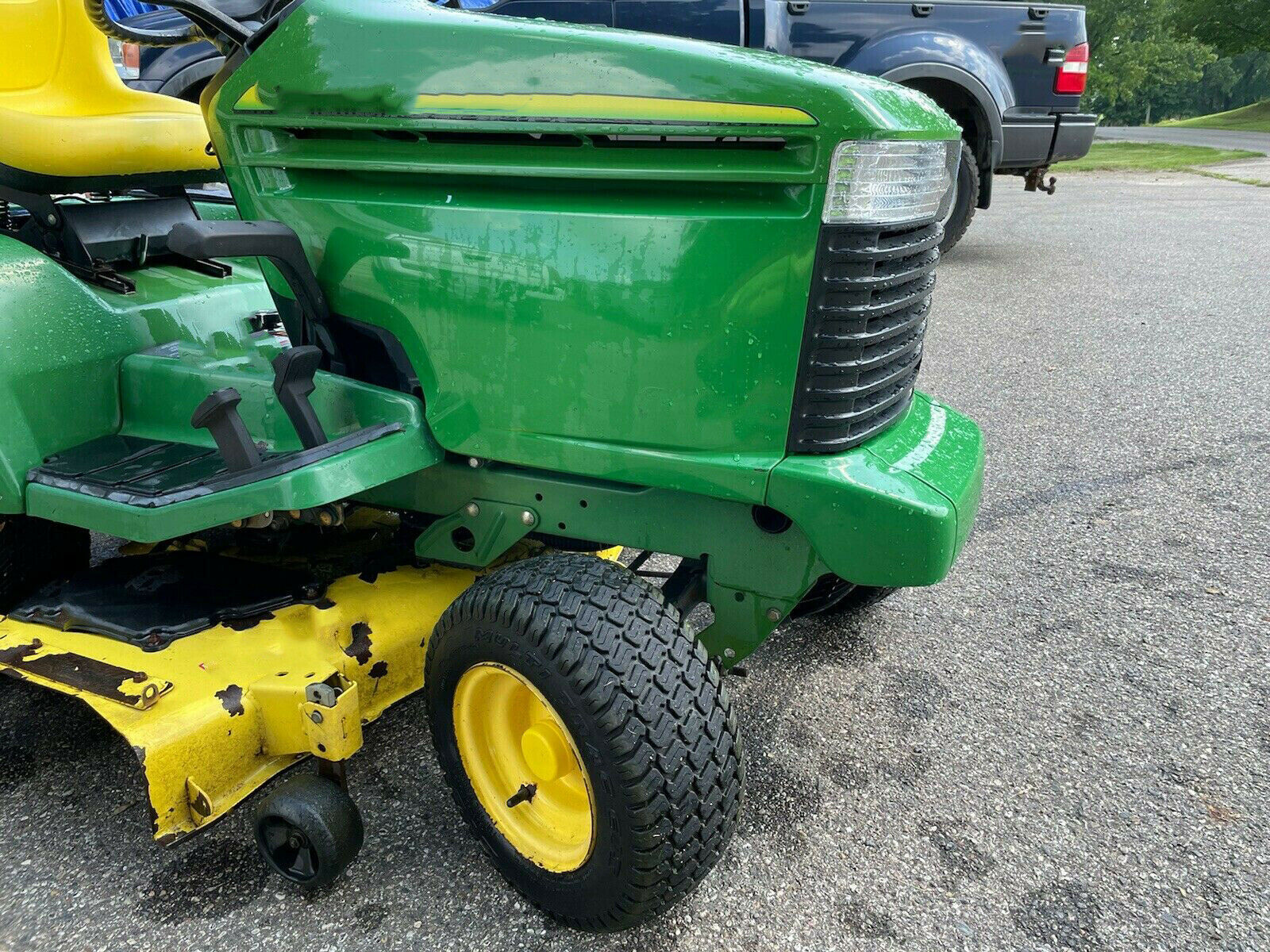 New Front Bumper & Lower Upper Hood Kit Fits John Deere 325 335 345 GX255 GX325