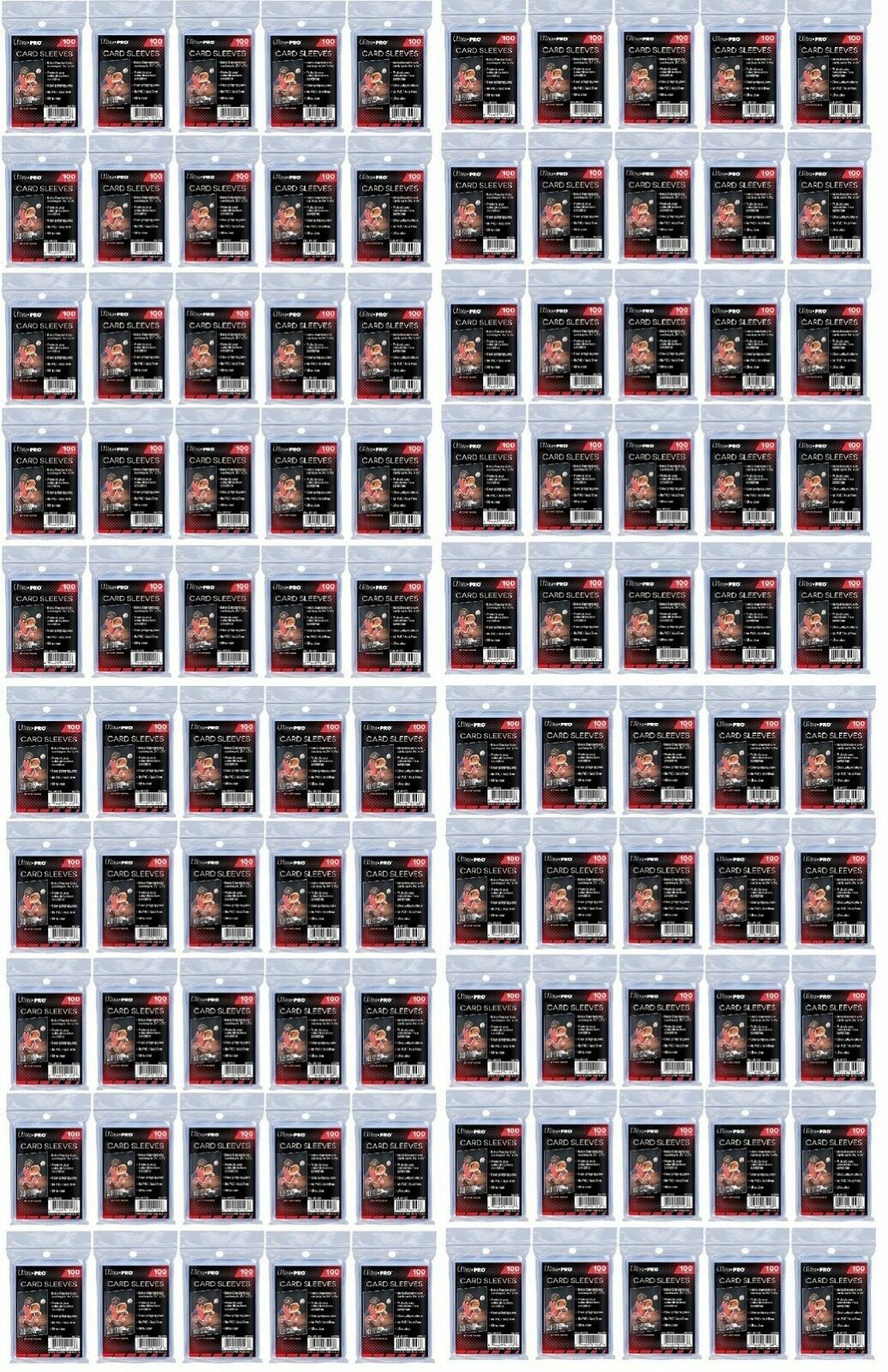 10000 Ultra Pro Regular Standard Card SOFT PENNY SLEEVES NEW SEALED CASE 81126