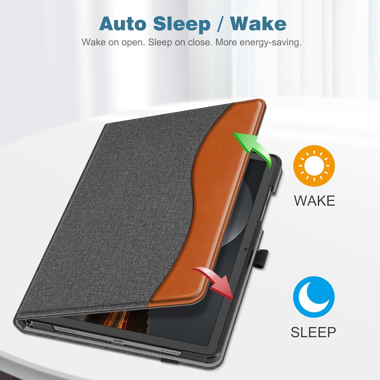 For Samsung Galaxy Tab A9 Plus/A9+ 5G 11 Inch 2023 Case Multi-Angle View Cover