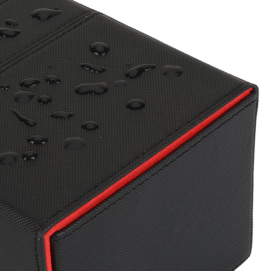 Premium TCG Double Deck Box Case Card Protector Holds 200 Cards & Dice MTG EDH